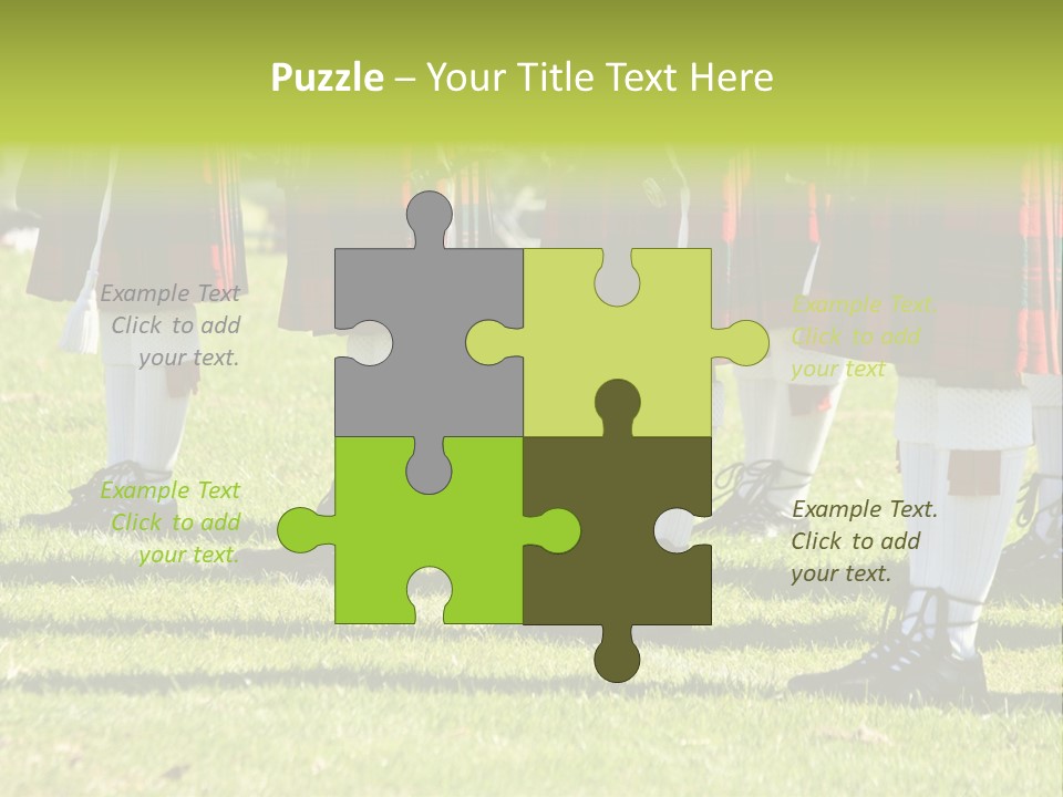 Skirt Garment Fashion PowerPoint Template