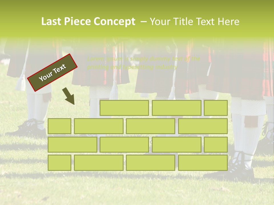 Skirt Garment Fashion PowerPoint Template