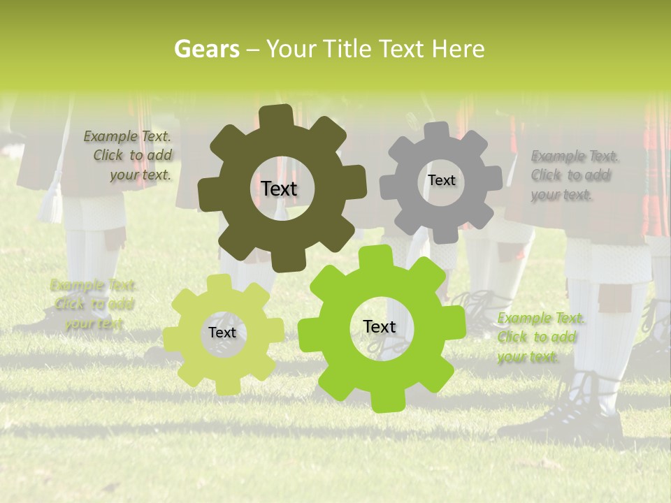 Skirt Garment Fashion PowerPoint Template