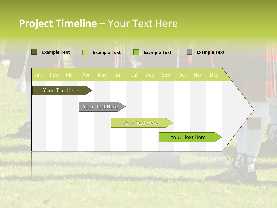 Skirt Garment Fashion PowerPoint Template