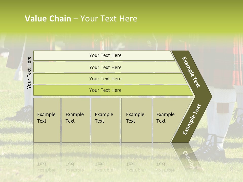 Skirt Garment Fashion PowerPoint Template