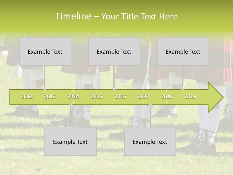 Skirt Garment Fashion PowerPoint Template