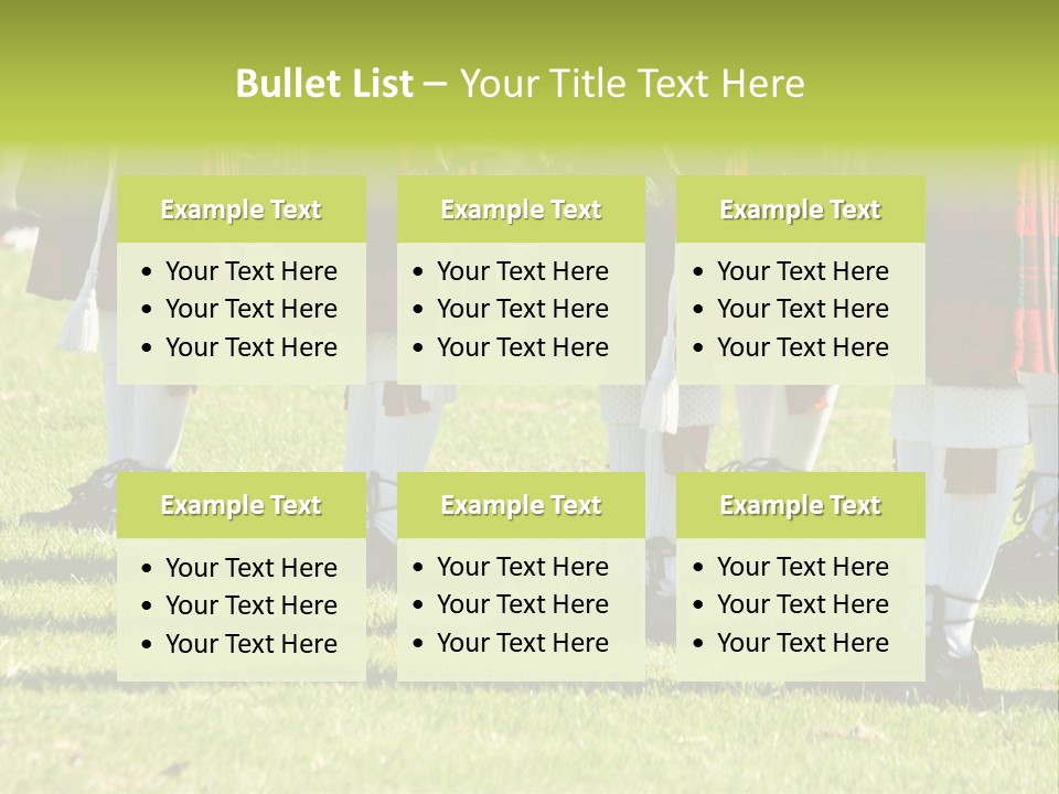 Skirt Garment Fashion PowerPoint Template