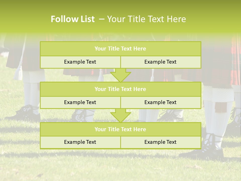 Skirt Garment Fashion PowerPoint Template