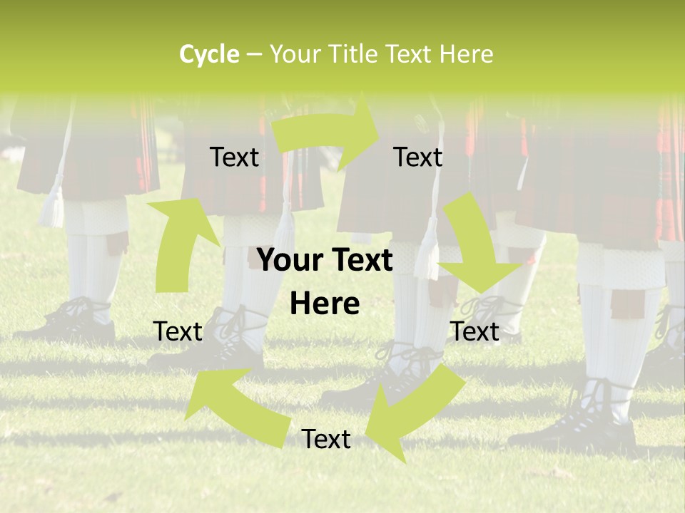 Skirt Garment Fashion PowerPoint Template