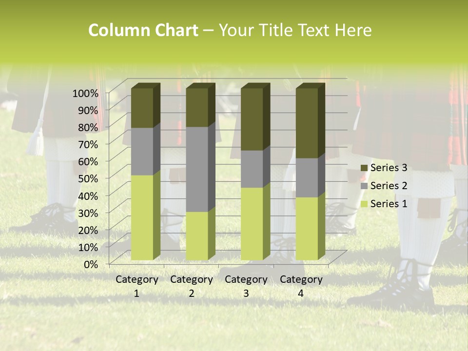 Skirt Garment Fashion PowerPoint Template