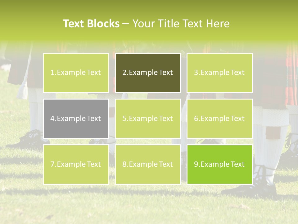 Skirt Garment Fashion PowerPoint Template