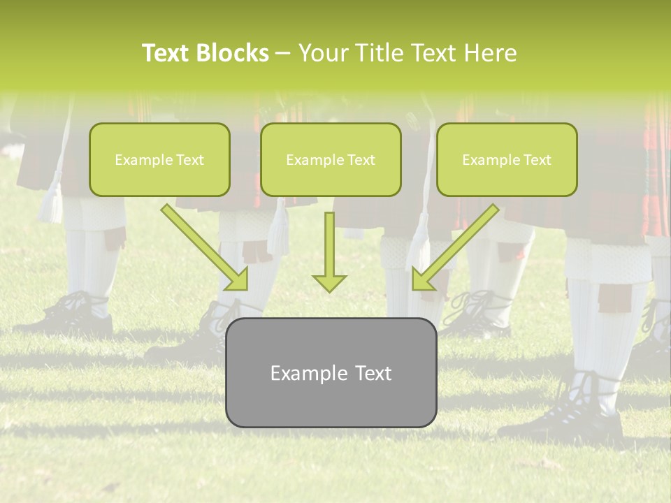 Skirt Garment Fashion PowerPoint Template