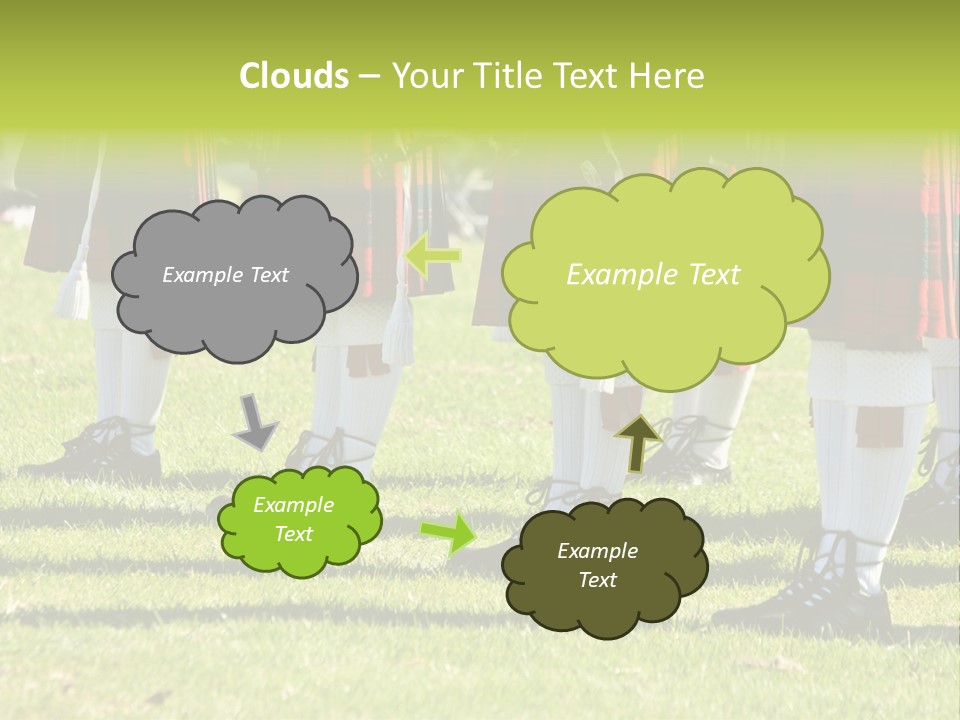 Skirt Garment Fashion PowerPoint Template