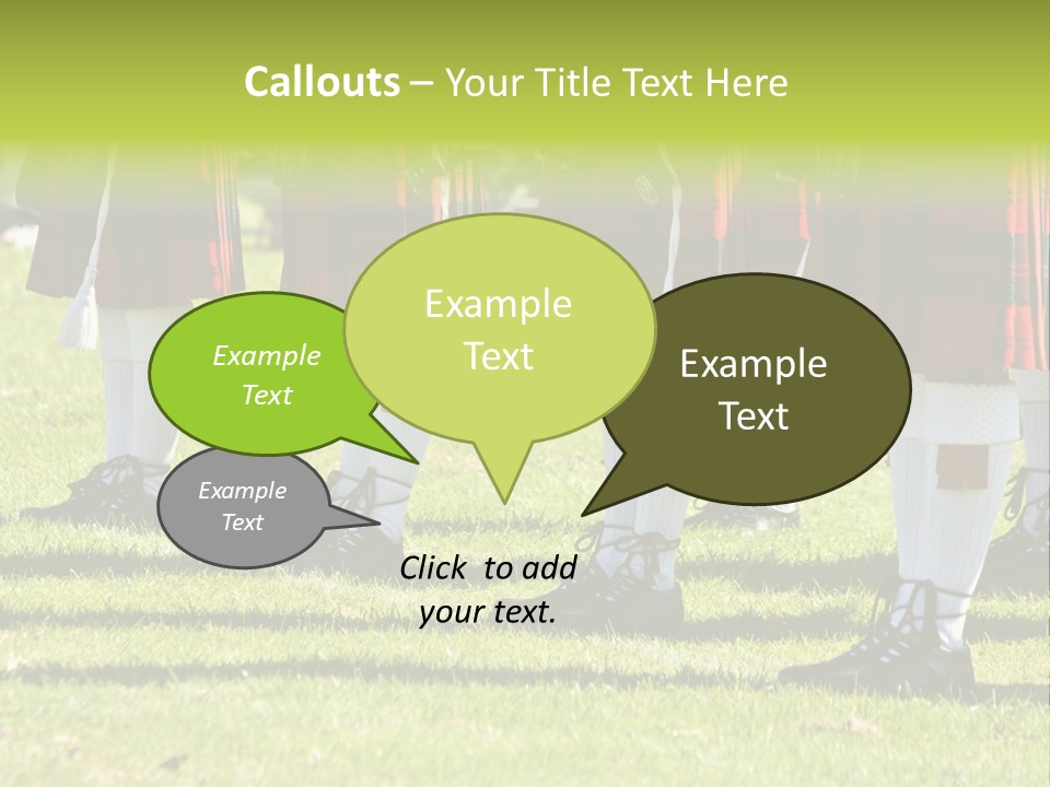 Skirt Garment Fashion PowerPoint Template