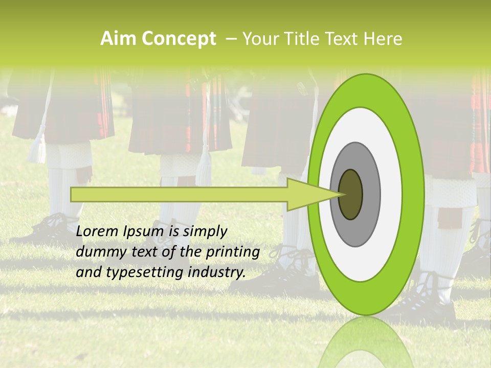 Skirt Garment Fashion PowerPoint Template