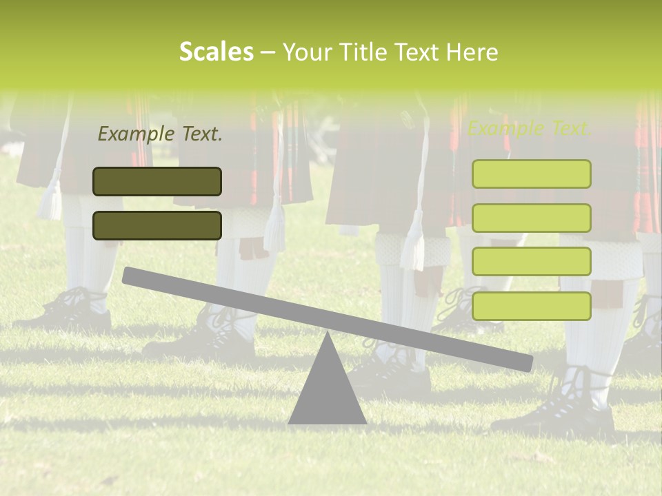 Skirt Garment Fashion PowerPoint Template