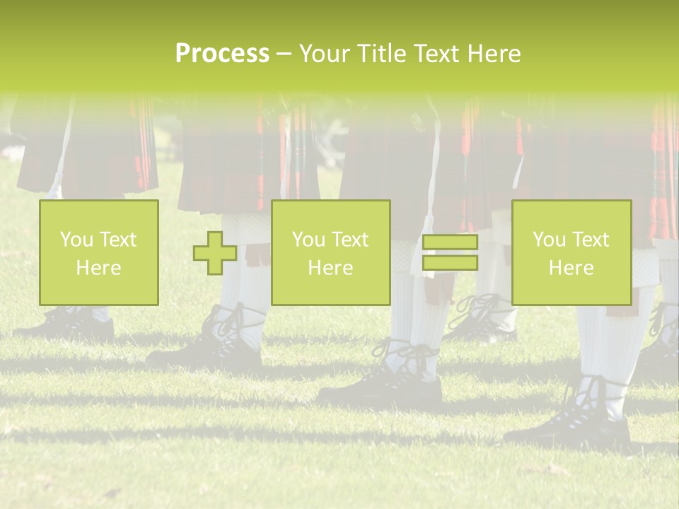 Skirt Garment Fashion PowerPoint Template