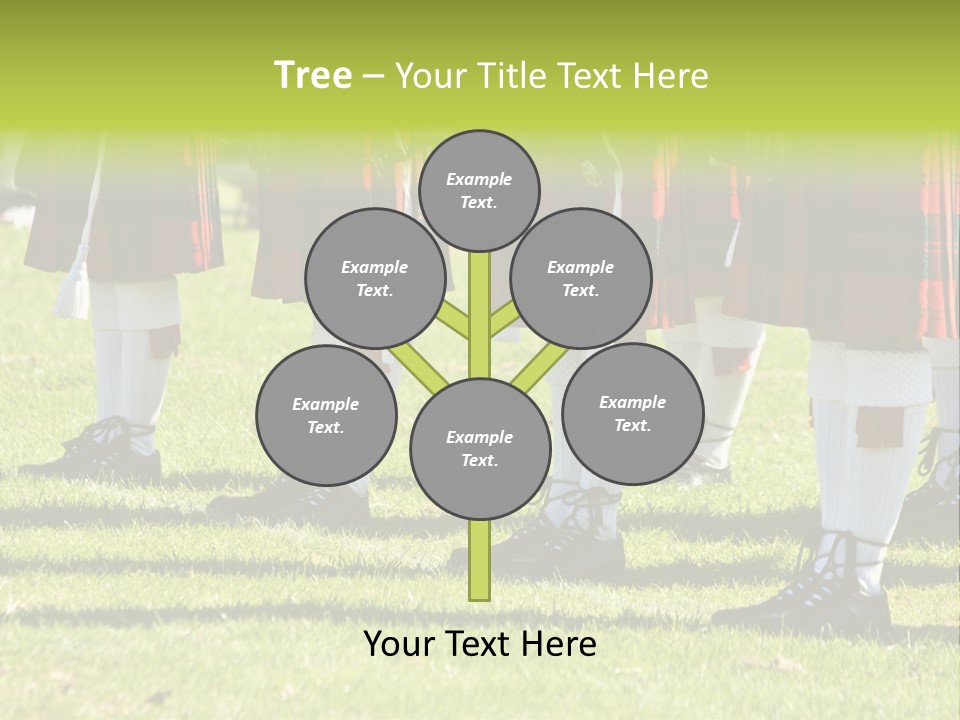 Skirt Garment Fashion PowerPoint Template