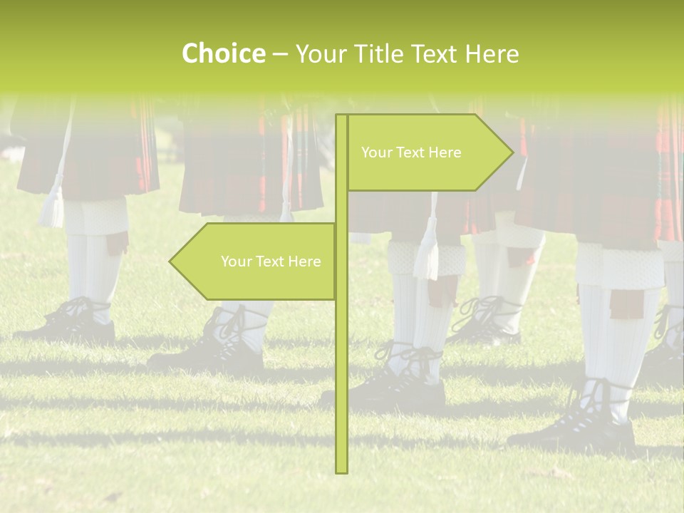 Skirt Garment Fashion PowerPoint Template