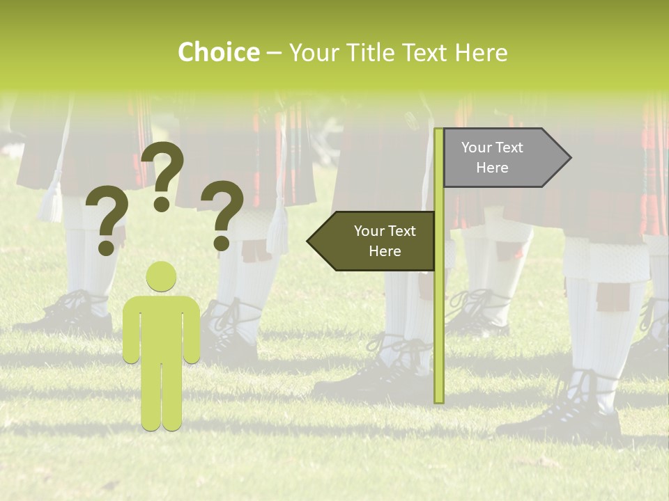 Skirt Garment Fashion PowerPoint Template