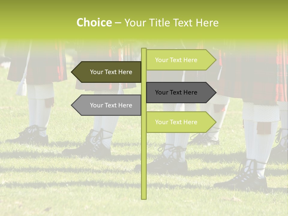 Skirt Garment Fashion PowerPoint Template