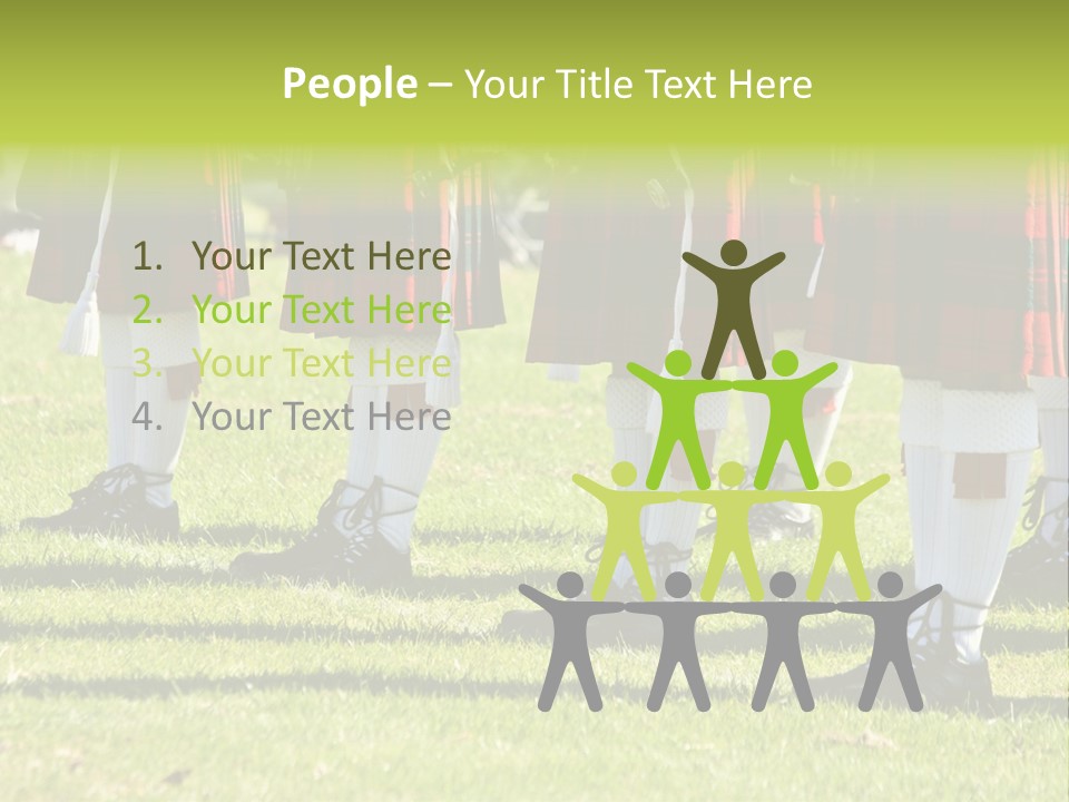 Skirt Garment Fashion PowerPoint Template