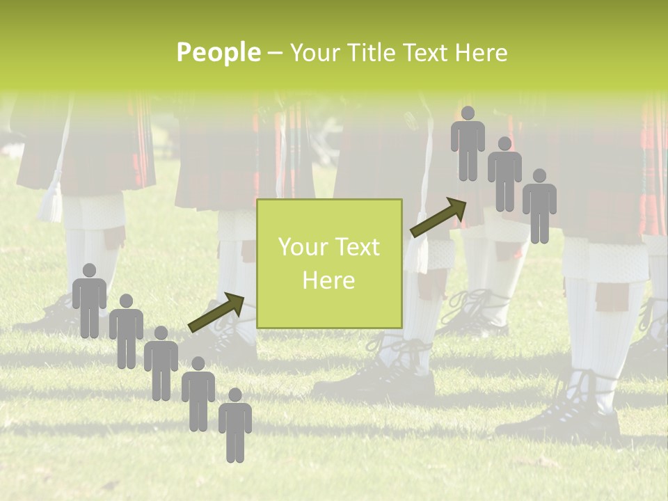 Skirt Garment Fashion PowerPoint Template