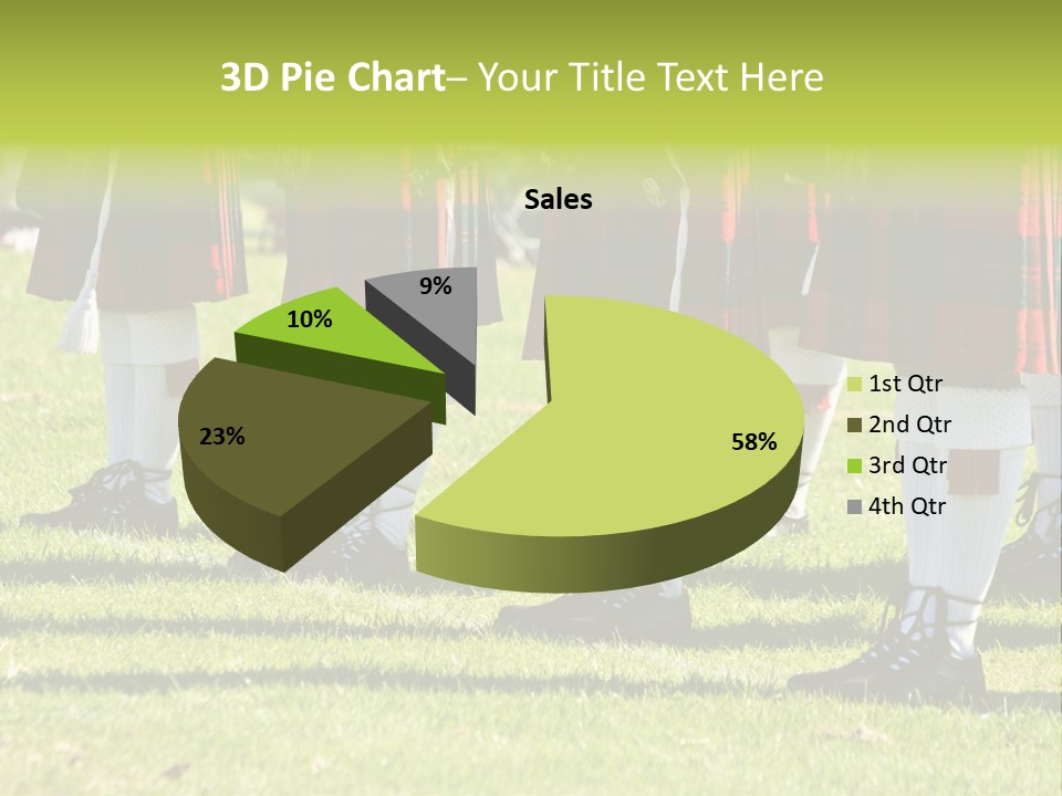 Skirt Garment Fashion PowerPoint Template