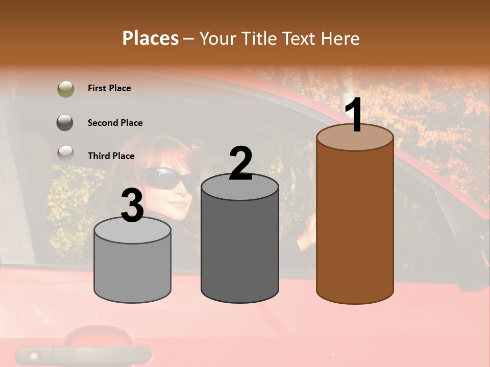 Hire Sunglass Outside PowerPoint Template