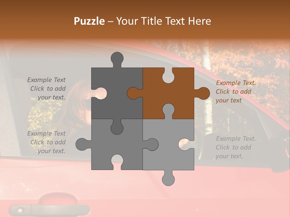 Hire Sunglass Outside PowerPoint Template