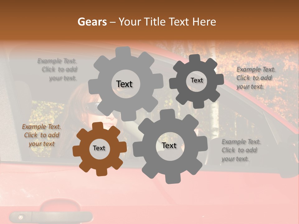 Hire Sunglass Outside PowerPoint Template