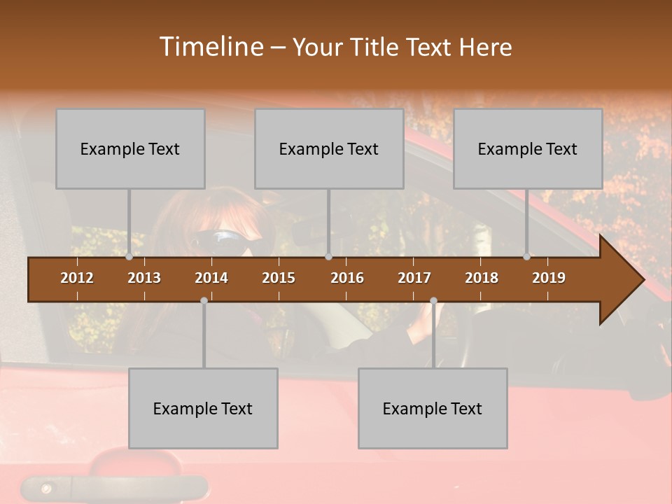 Hire Sunglass Outside PowerPoint Template