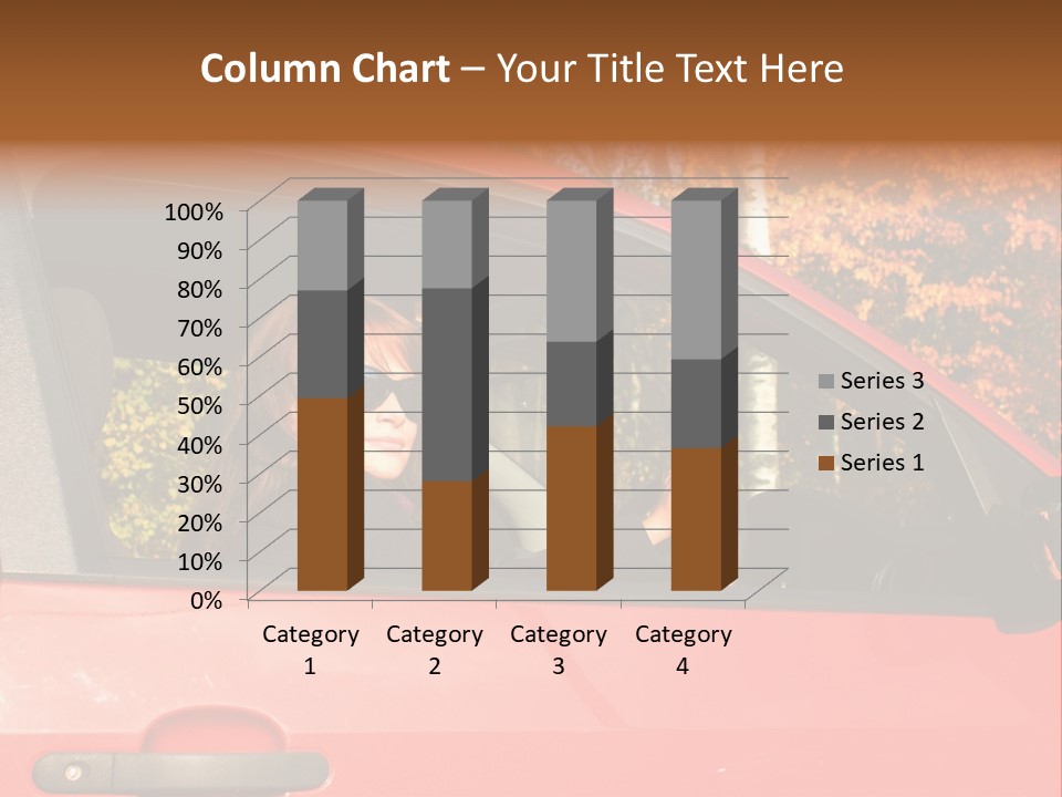 Hire Sunglass Outside PowerPoint Template