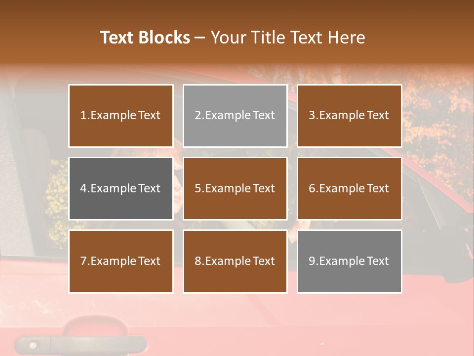 Hire Sunglass Outside PowerPoint Template