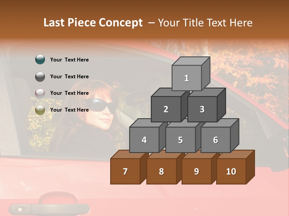 Hire Sunglass Outside PowerPoint Template