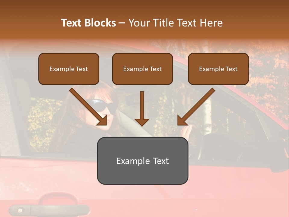 Hire Sunglass Outside PowerPoint Template