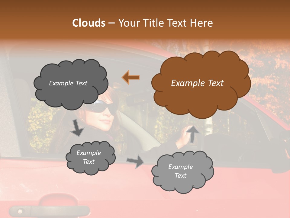 Hire Sunglass Outside PowerPoint Template