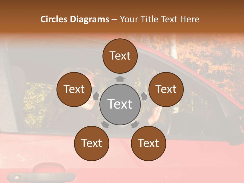 Hire Sunglass Outside PowerPoint Template