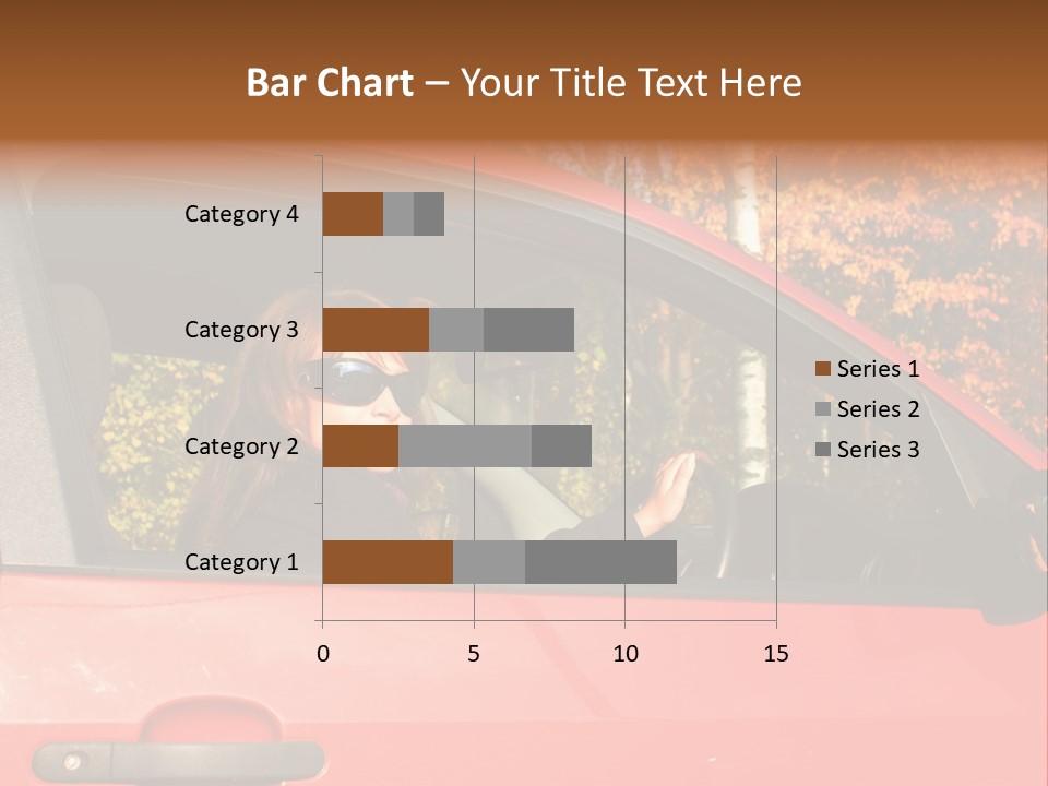 Hire Sunglass Outside PowerPoint Template