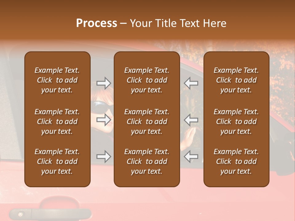 Hire Sunglass Outside PowerPoint Template