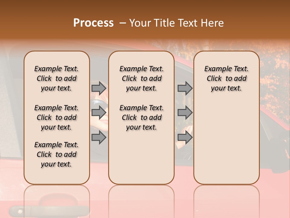 Hire Sunglass Outside PowerPoint Template