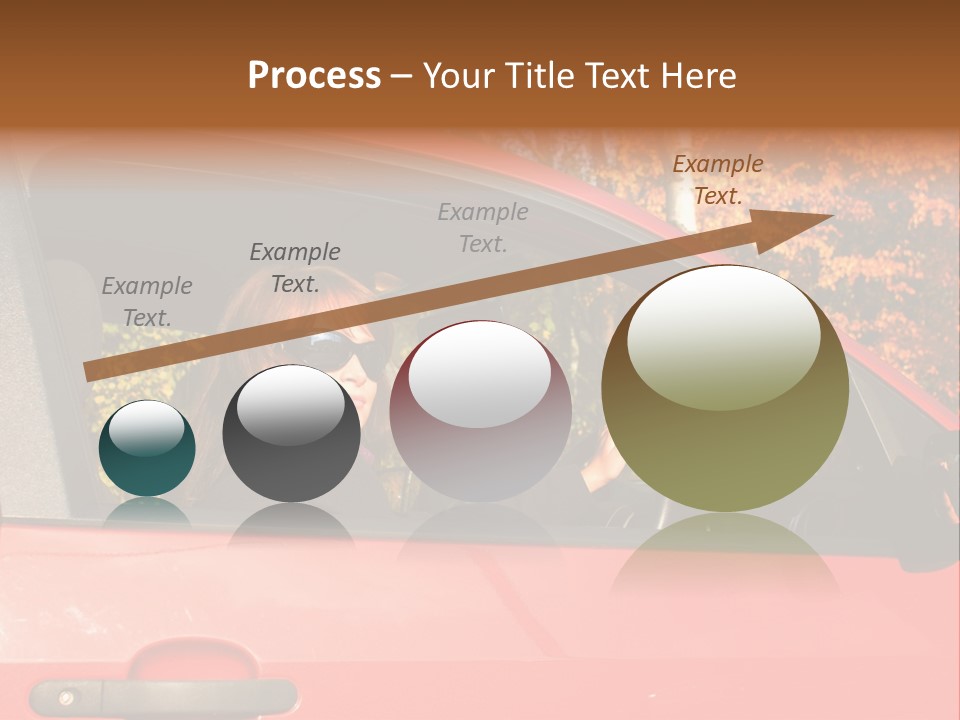 Hire Sunglass Outside PowerPoint Template