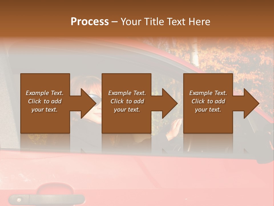 Hire Sunglass Outside PowerPoint Template