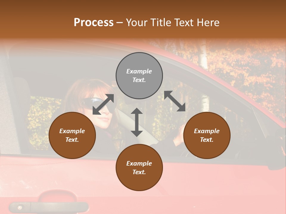 Hire Sunglass Outside PowerPoint Template