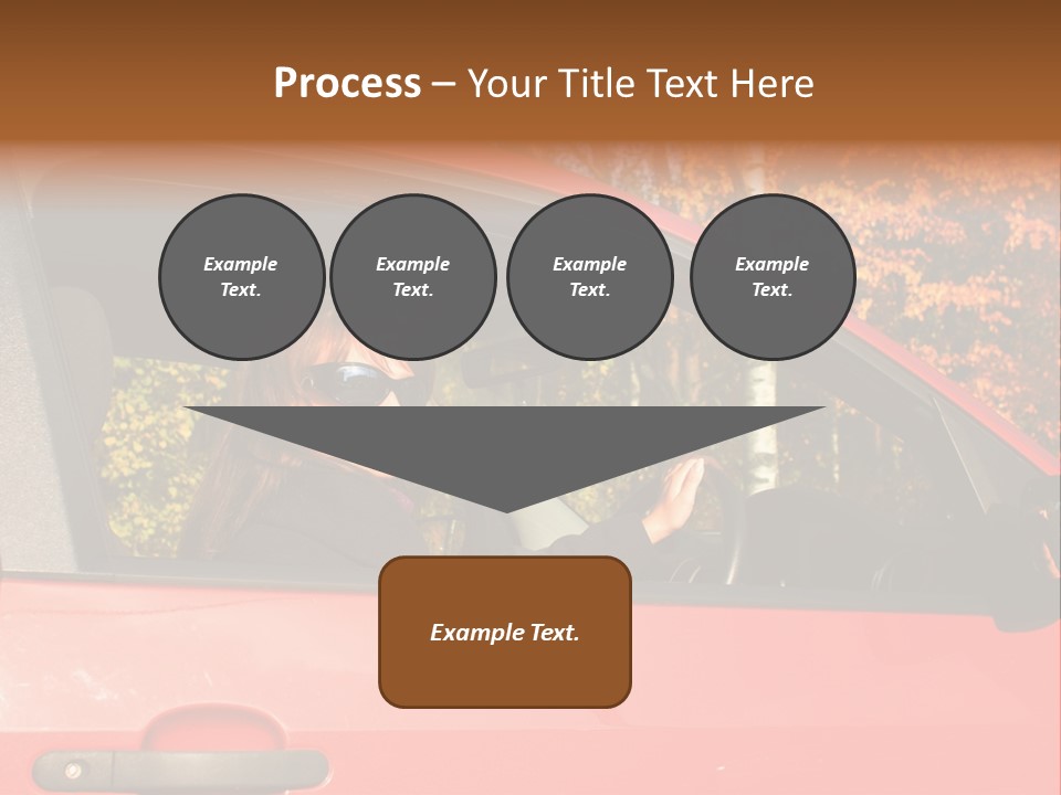 Hire Sunglass Outside PowerPoint Template