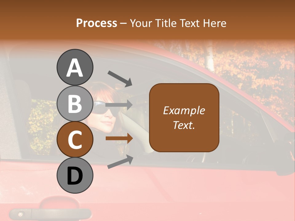 Hire Sunglass Outside PowerPoint Template