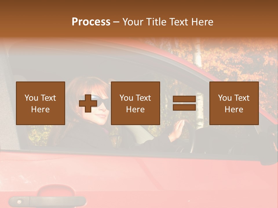 Hire Sunglass Outside PowerPoint Template