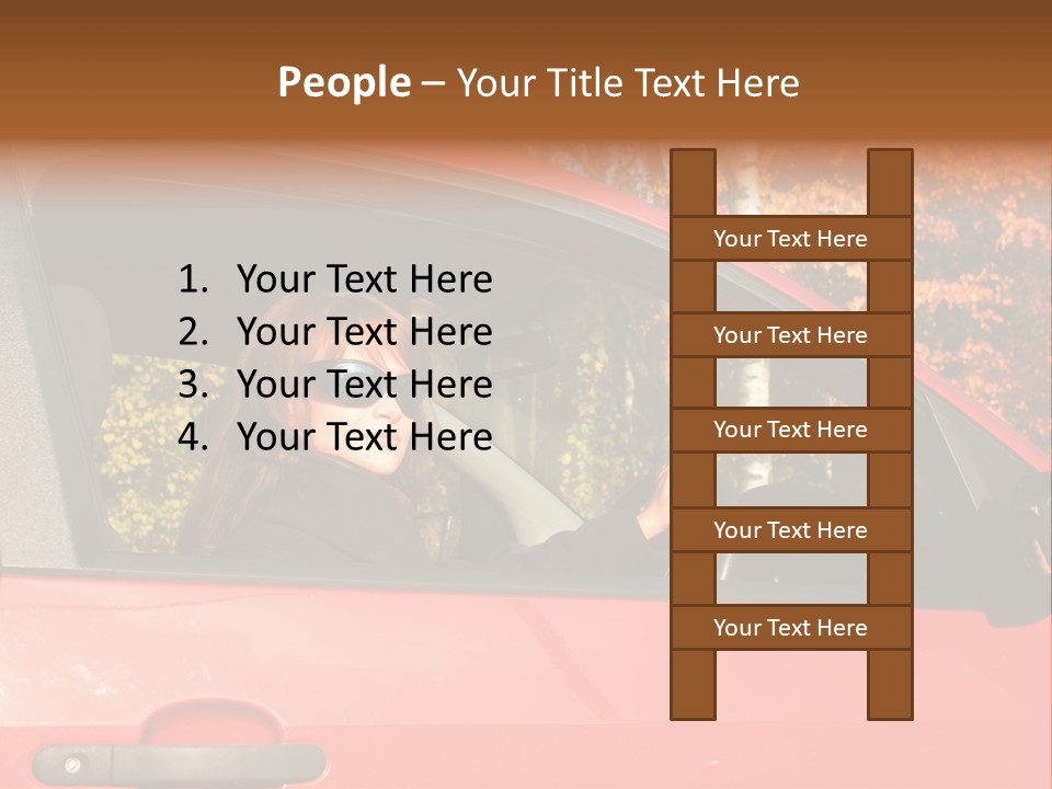 Hire Sunglass Outside PowerPoint Template
