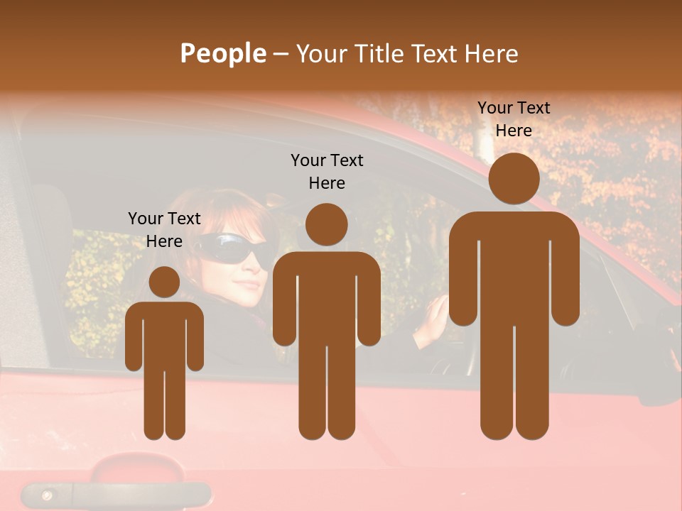 Hire Sunglass Outside PowerPoint Template