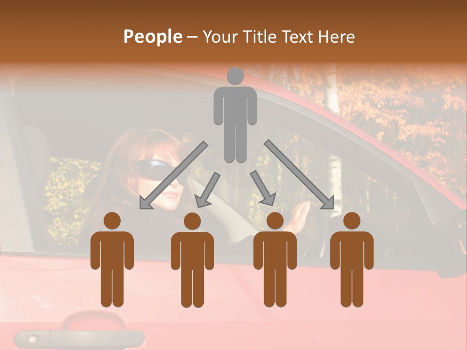 Hire Sunglass Outside PowerPoint Template