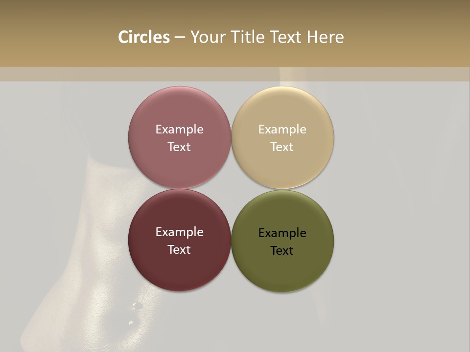 American Shoulder Weight PowerPoint Template