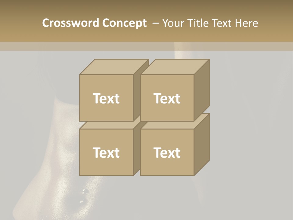 American Shoulder Weight PowerPoint Template