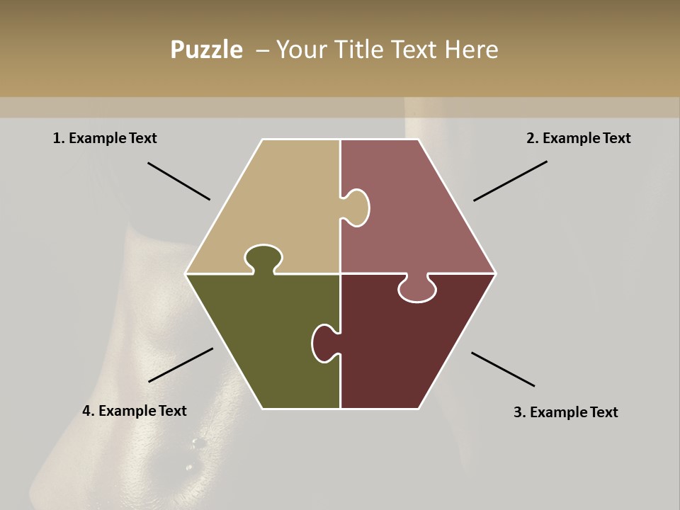 American Shoulder Weight PowerPoint Template