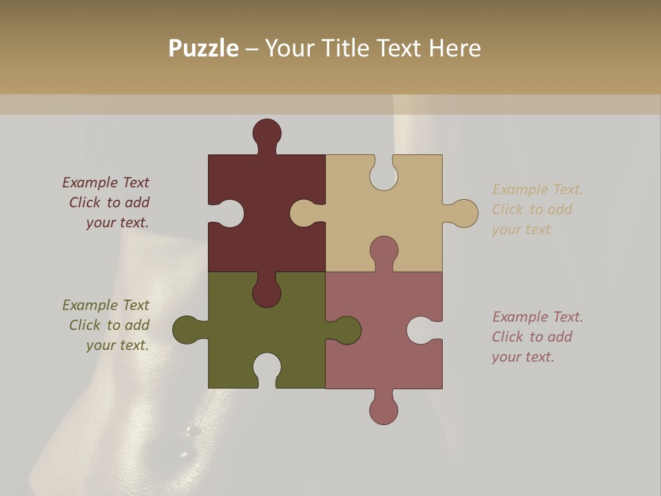 American Shoulder Weight PowerPoint Template